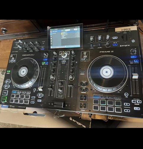DENON DJ PRIME 2 - 2-Deck Smart DJ Console with 7” Touchscreen