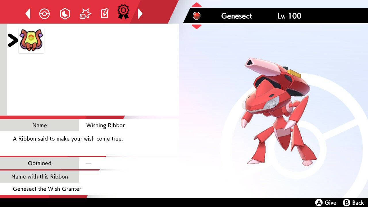 🌟Genesect Mythical Rare Event Shiny Non Shiny Pokemon Sword and Shield  Home🌟