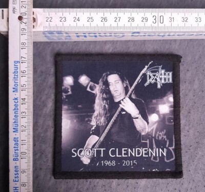 Death Patch Shape Gestickt Death Metal Morgoth Obituary Deicide Coroner Scott Cl