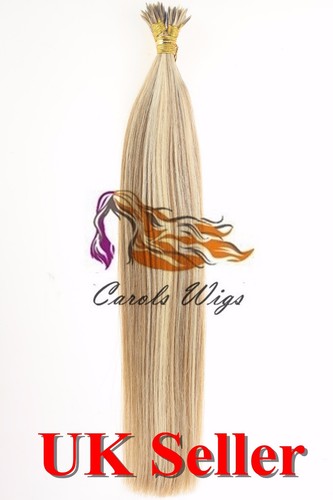 16 Zoll-26 Zoll 1g 8A* Russisch Remy doppelt gezeichnet I-Tip 100 % Echthaarverlängerungen UK - Bild 10 von 74