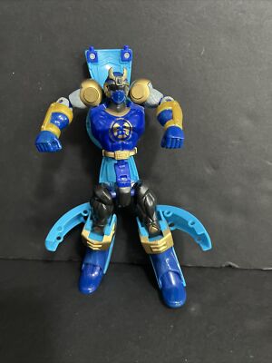 Navy Thunder Triple Zord Morphin Power Ranger Ninja Storm 2002