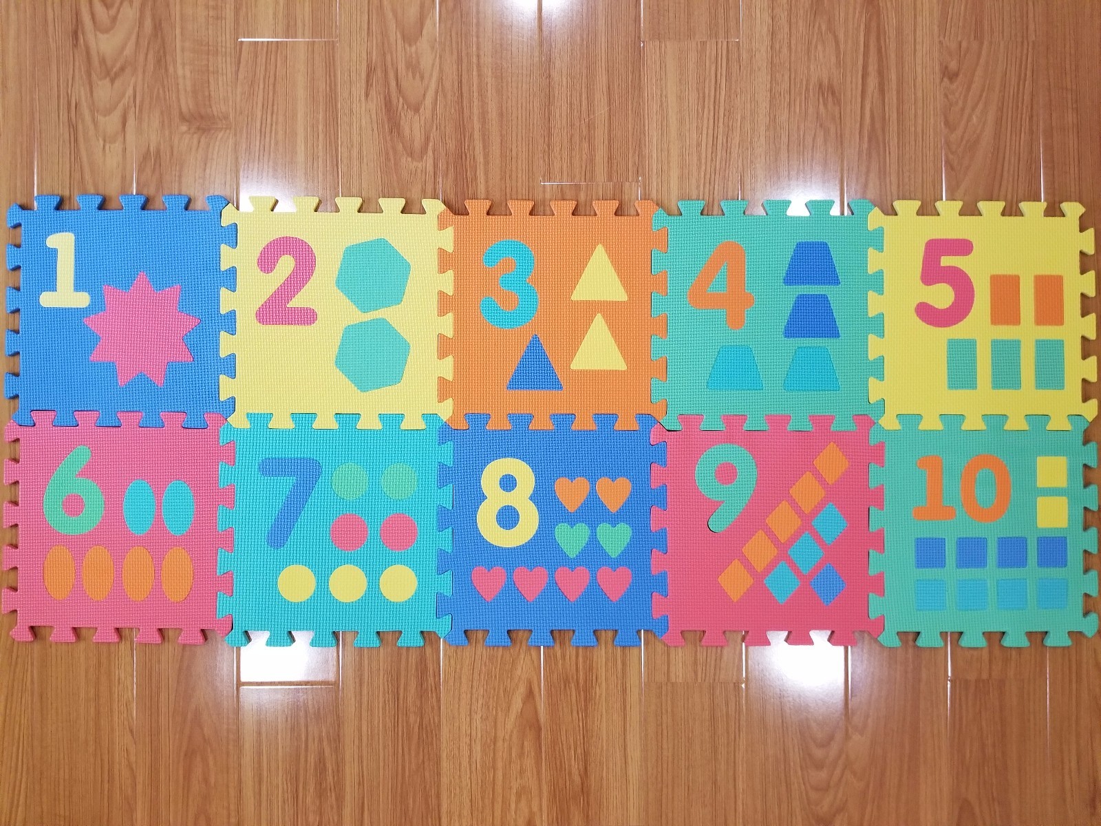 play mat letters & numbers set
