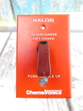 Chemtronics HALON Discharge Toggle Switch & Cover Plate (REPURPOSE MANCAVE)