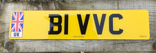 B1VVC Private Personalised Number Plate Bivvy Carp Fishing or MGF 1.6 VVC