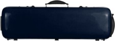 DE Geigenkoffer Glasfaser Safe Oblong 4/4 M-case Marineblau