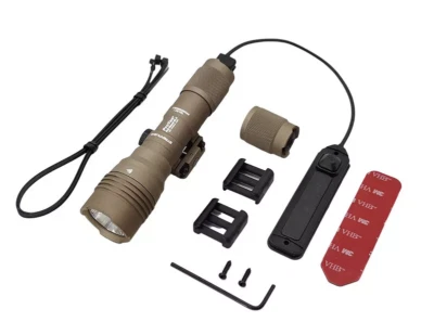 88066 ProTac Rail Mounted HL-X C4 LED Rechargeable Flashlight 1000L Brand New