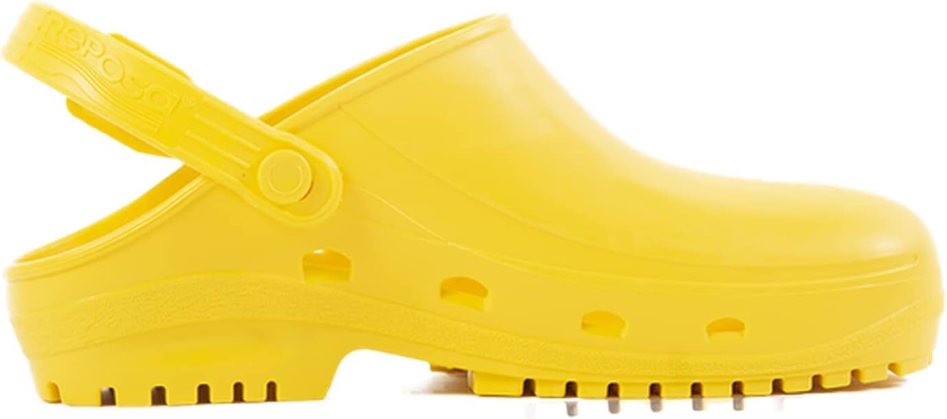 REPOSA Zoccoli Sanitari Modello Max, Zoccolo Professionale con Laccetto e Suola