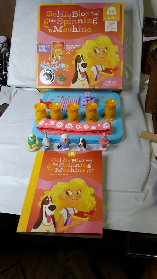 Goldie Blox y la máquina giratoria leer y construir a lo largo de la edad 4+ completa Foto 2 de 2