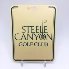 Steele Canyon Golf Club Bag Tag [3.5" wide by 4.5" tall] Jamul, California