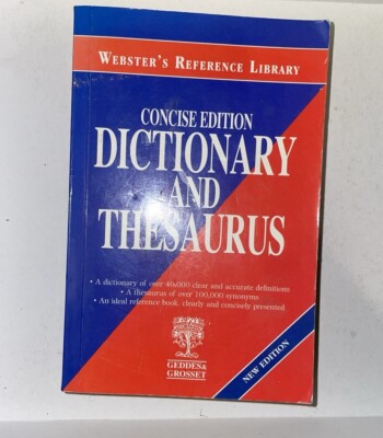 Dictionary And Thesaurus | Concise Edition