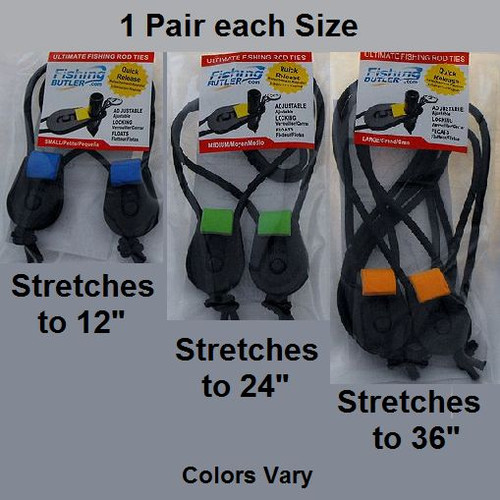 Fishing Butler - Tie Down, Bungee, Strap - All 3 Sizes - Choose your Quantity - Picture 10 of 17