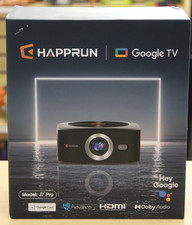 Happrun J7 Pro Google TV Projector  NEW  FREE SHIPPING
