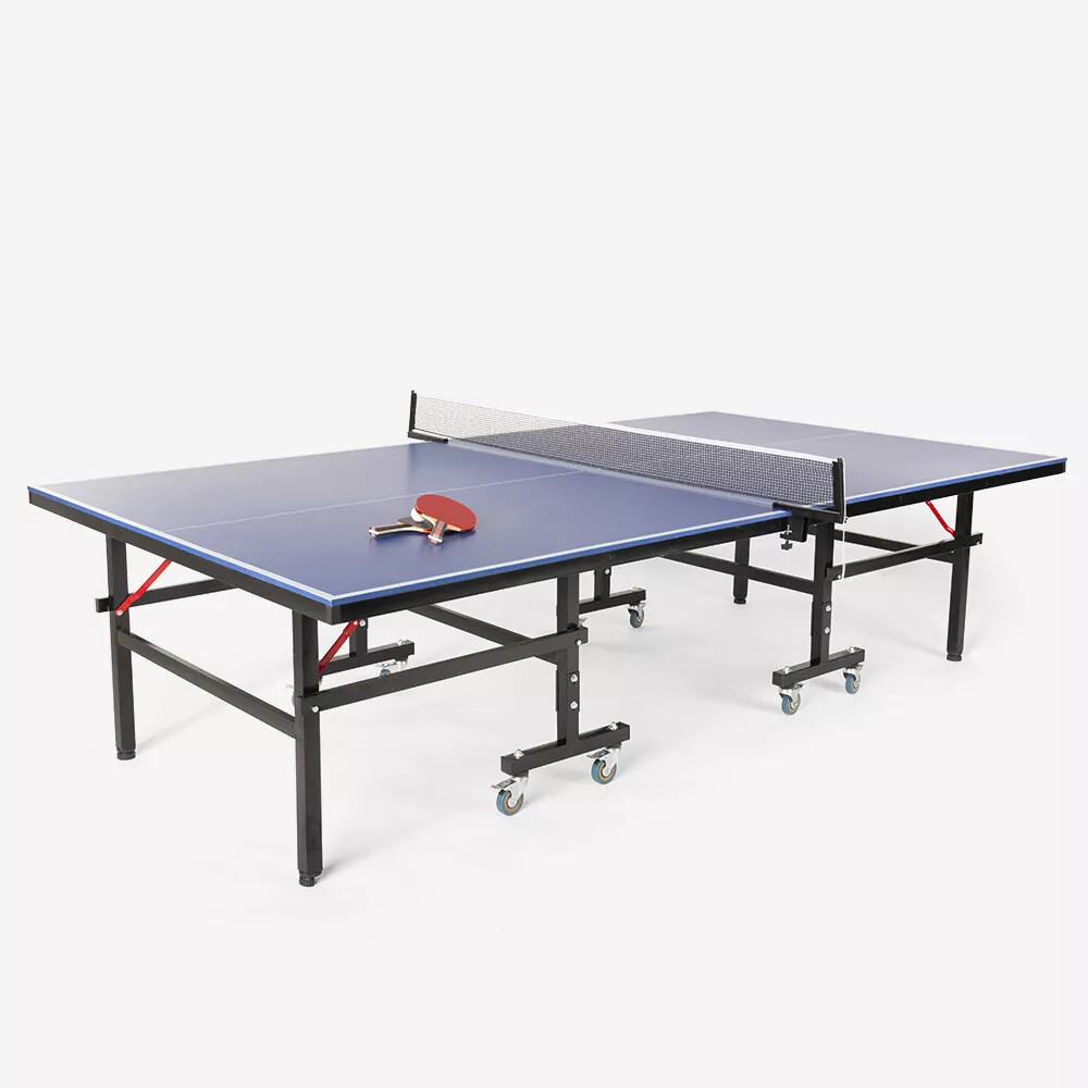 GORICA Tavolo Ping Pong Pieghevole Racchette Palline Rete Incluse Interno Indoor foto 2