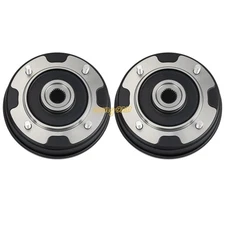 Rear Wheel Brake Drum Hub 2PC for Kawasaki Mule 550 KAF300C 1997-2004 41038-1239