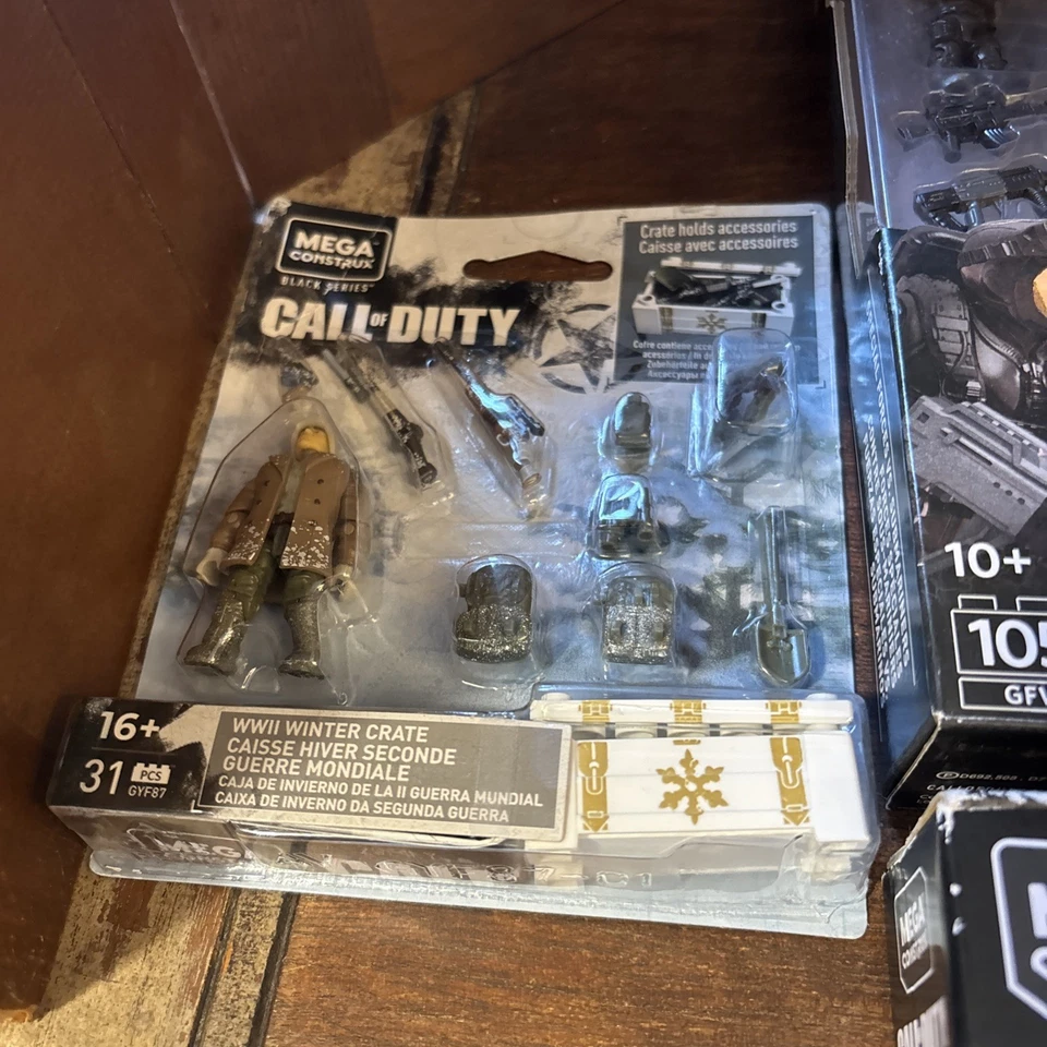 Lot Of 5 Mega Construx Call Of Duty Desert Snipers Black Ops Submariners Special - Image 2 of 4