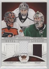 2013 Crown Royale Royal Lineage Materials John Vanbiesbrouck Jonathan Quick 7bf