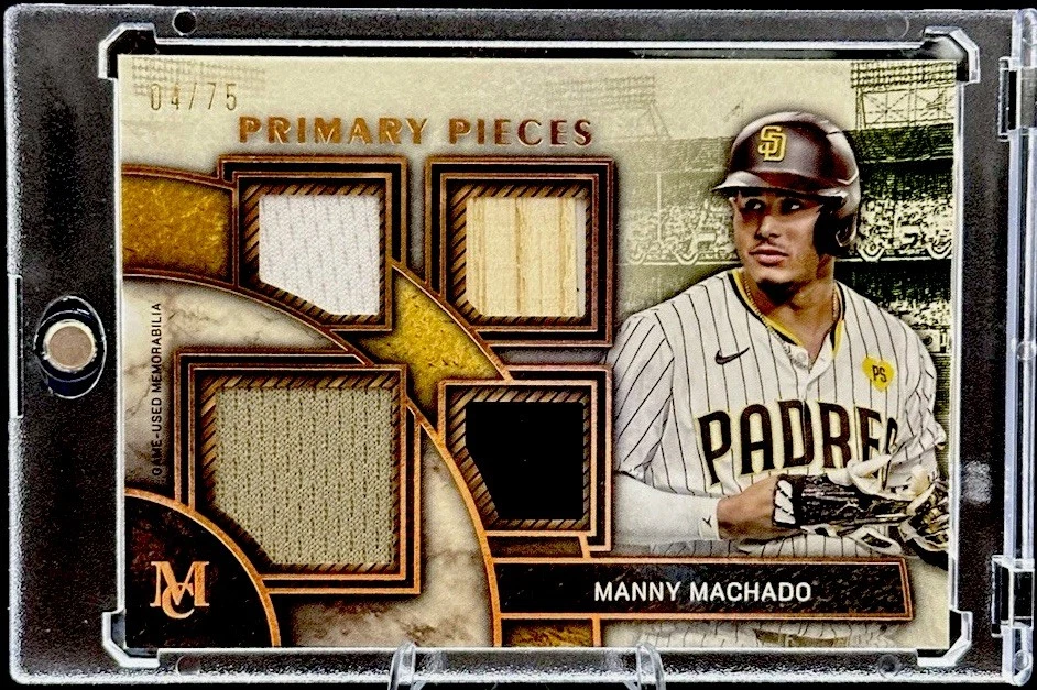 Manny Machado Baseball Serial Numbered Sports Trading Cards