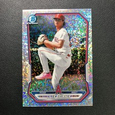 2026 Bowman Chrome Prospect Tyler Bremner Speckle Refractor /299 Angels