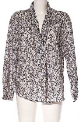 LOST & FOUND Langarm-Bluse Damen Bluse Gr. DE 36 creme-schwarz-nude Casual-Look