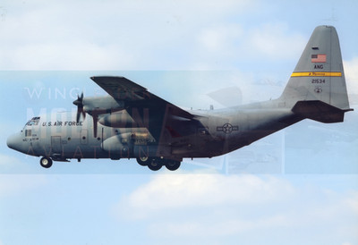 Lockheed C-130H Hercules - US Air Force - Original Foto