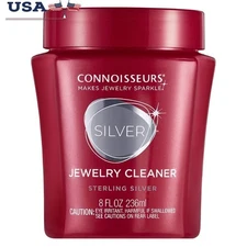 Silver Jewelry Cleaner Dip Tray Tarnish Remover Ammonia Free Instant Shine New
