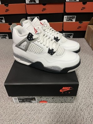 Air Jordan 4 Retro GS White Cement 2025 Style # IB4171-100 Size