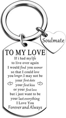 Soulmate Gifts for Him Her Boyfriend Husband Girlfriend Wife To My... 