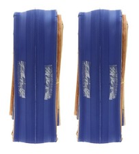 Gran Compe Ss Open Tubularclincher Tires 700x23c Pair Solid Blue New Nos Nib