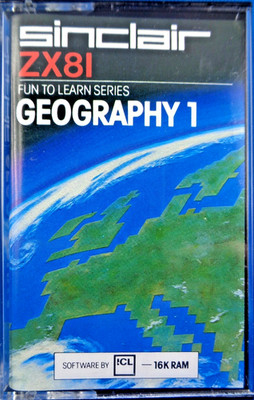 SINCLAIR ZX-81 -- GEOGRAPHY 1 (ICL)