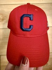 Cleveland Guardians Kids' Adjustable Navy Blue Red Logo Cap