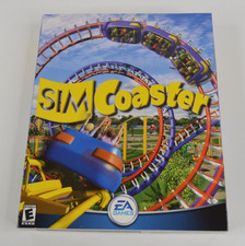 NEW SEALED Sim Coaster PC, 2000 Original Computer Game Big Box