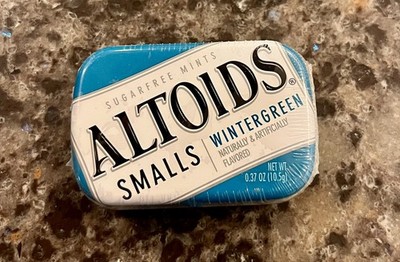 Sealed Discontinued Altoids Smalls Wintergreen (expired)