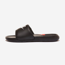Nike Man Victori One Slide Sandals Black White CN9675-002