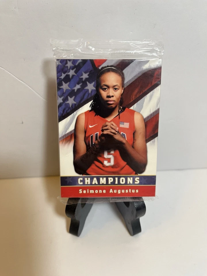 2008 WNBA Rittenhouse Olympic USA Set #230/444  Sue Bird, Diana Taurasi - SEALED - Image 2 of 2