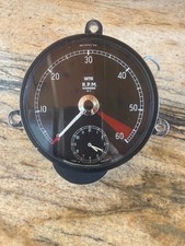 Jaguar Xk150 Mk1 Mk2 Smiths 6000 Rpm Tach. Note Modified Negative Ground Jaguar Xk150 Mk1 Mk2 Smiths 6000 Rpm Tach. Note Modified Negative Ground