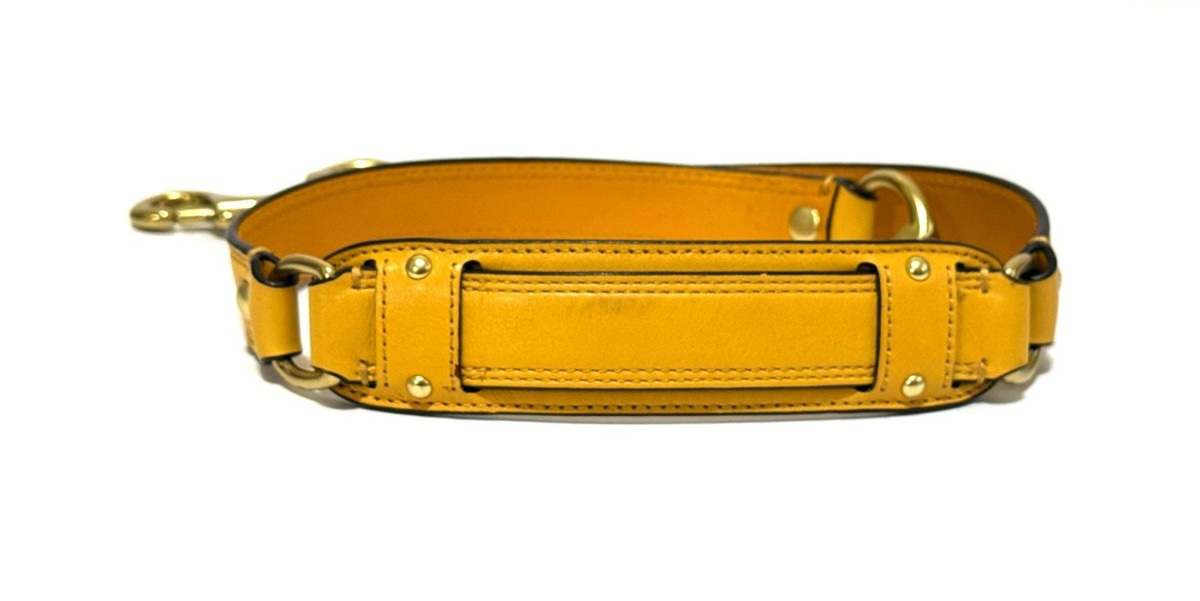 Coach Y2K 12935 Mustard Yellow Leather Replacement Shoulder Strap