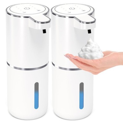 MTYGK 2 Pack Automatic Foaming Soap Dispenser,Touchless Foam Soap Dispenser,12.8