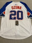 JSA COA MARCELL OZUNA Signed Autographed Atlanta Braves Baseball Jersey