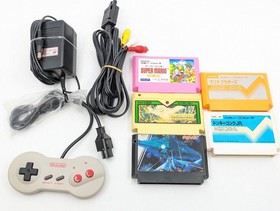 Nintendo New Famicom HVC-101 Console Tested + Controller AC Adapter JP