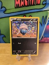 PROMO HOLO Inkay 6/12 PL - 2014 MCDONALDS EXCLUSIVE Pokemon Card W Slv & T Ldr