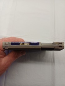 Solstice for Nintendo NES UK PAL, Sleeve and Manual
