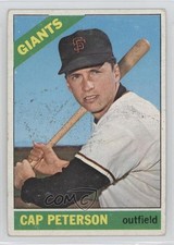 1966 Topps Cap Peterson #349 9bq