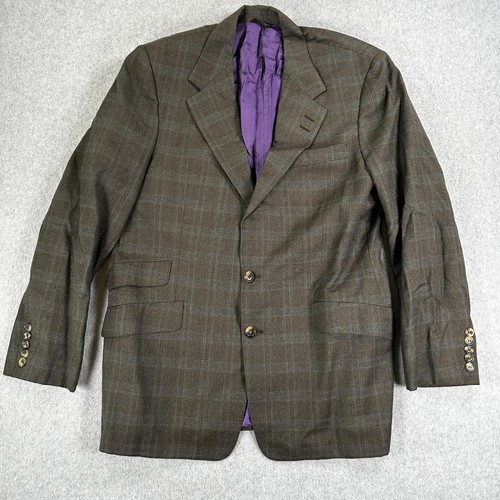 Paul Smith Westbourne Blazer Sport Coat Mens 42 Brown Wool Two Button Italy