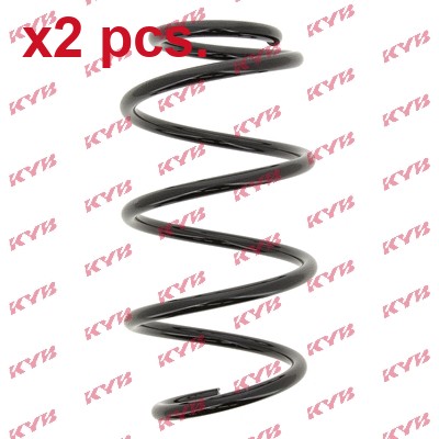 X2 STÜCK SPIRALFEDERN SATZ VORNE RA3336 KYB I - Bild 1 von 4