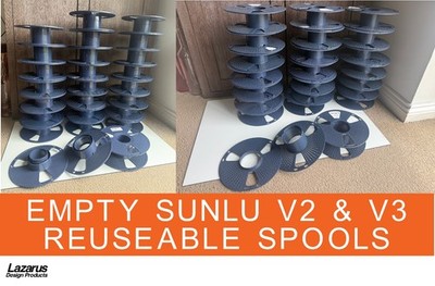 Sunlu V2 V3 Wiederverwendbare 3D Drucker Spule Leerrolle Filament Re-Spule Draht/Kabel