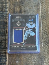 2017 Panini Majestic - Unsung Warriors Materials Sterling Shepard #UW-20 /149
