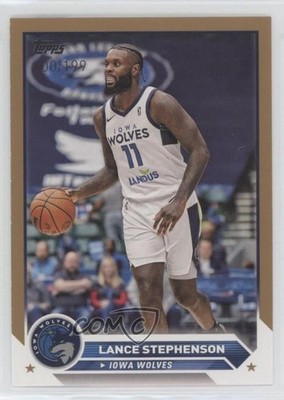 2023-24 Topps G-League Bronze 100/199 Lance Stephenson #39 1g7h