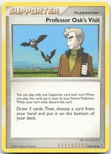 Professor Oak's Visit 122/132 Uncommon Secret Wonders Pokemon Moderately Played