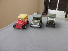 Tonka - Rico Sanson - Buddy L - Jeeps Army Blechspielzeug Vintage 1970