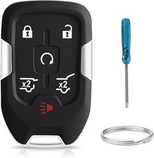 Replacement Key Fob Shell Case for Suburban Tahoe 2015 2016 2017 2018 6 Button